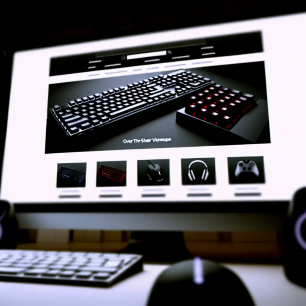 Widok kategorii gamingowych zorganizowanych w przyjazny interfejs Polviion