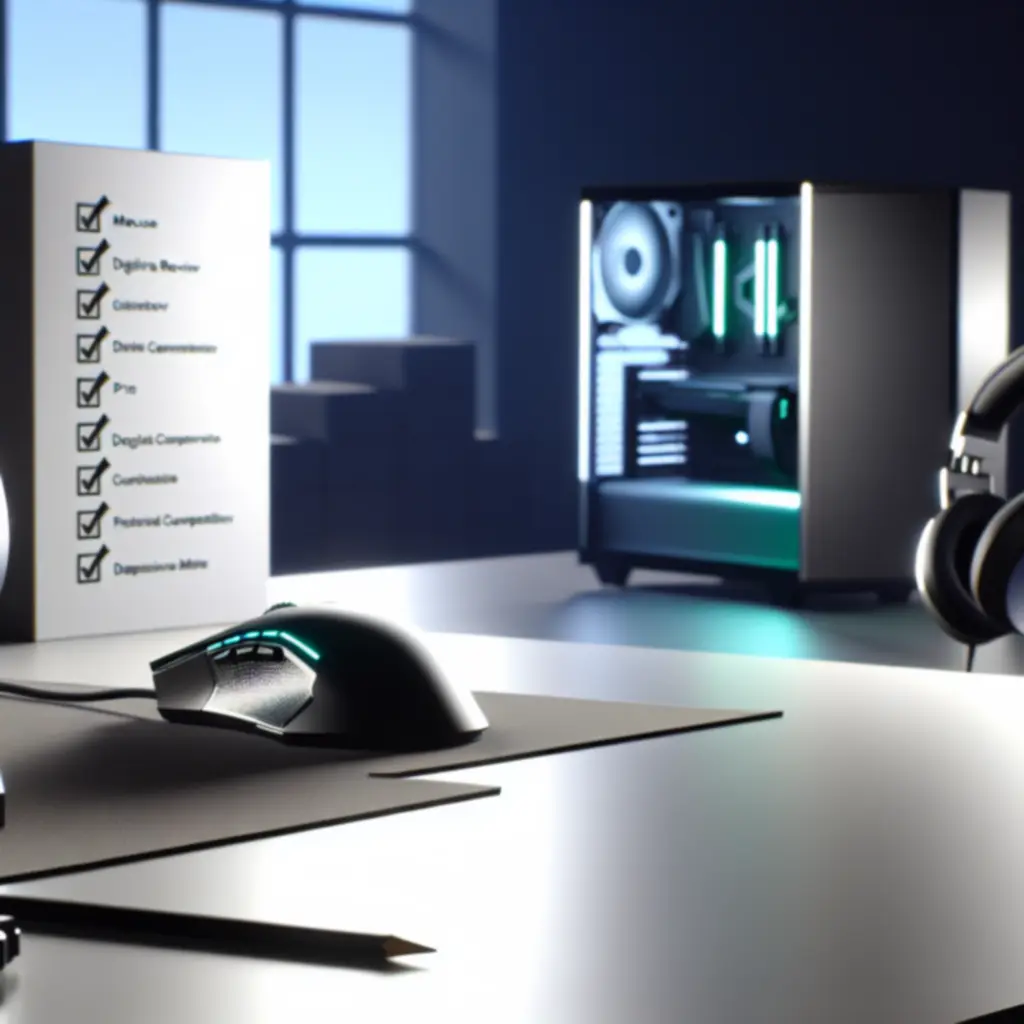 Graficzne przedstawienie macierzy kompatybilności urządzeń gamingowych