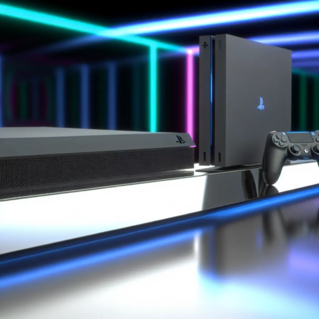 Next-gen konsola w neonowej oprawie wizualnej